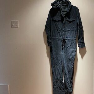 RAG&BONE Dark Blue Denim Jumpsuit